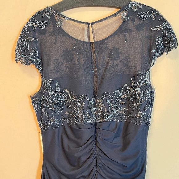 XSCAPE Navy Floor Length  Evening Gown
NWT (Firm Price) - Picture 5 of 12